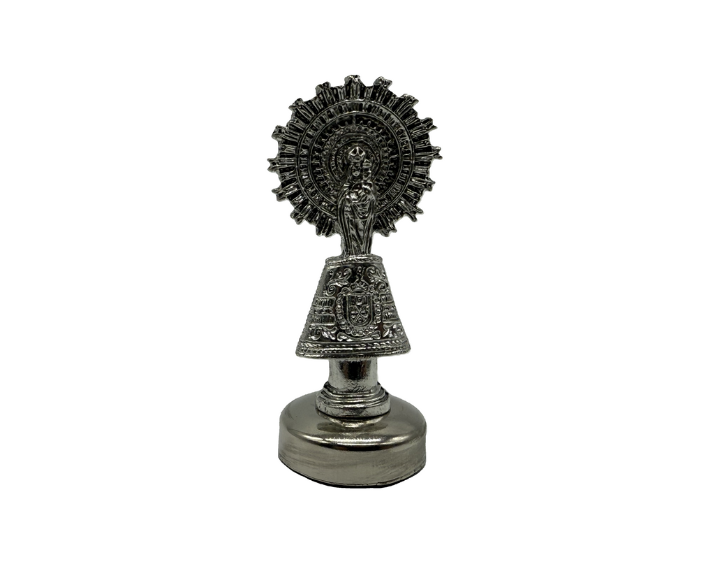 Figura Virgen del Pilar 7cm – Incluye Imán para Coche