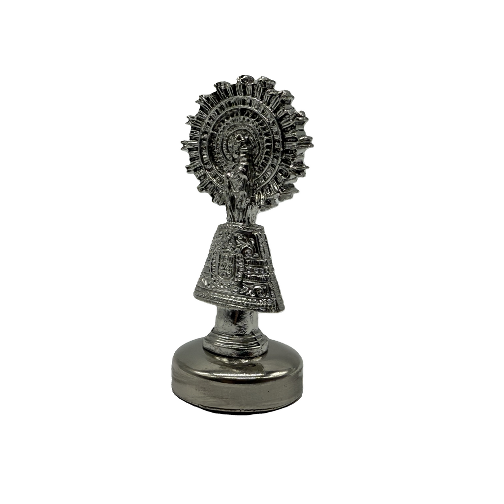 Figura Virgen del Pilar 7cm – Incluye Imán para Coche